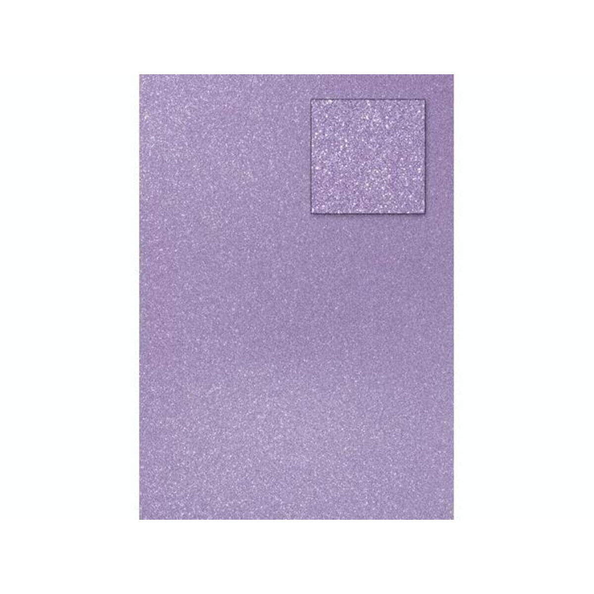 Knorr Prandell Glitterkarton A4, 360g/m², lavendel