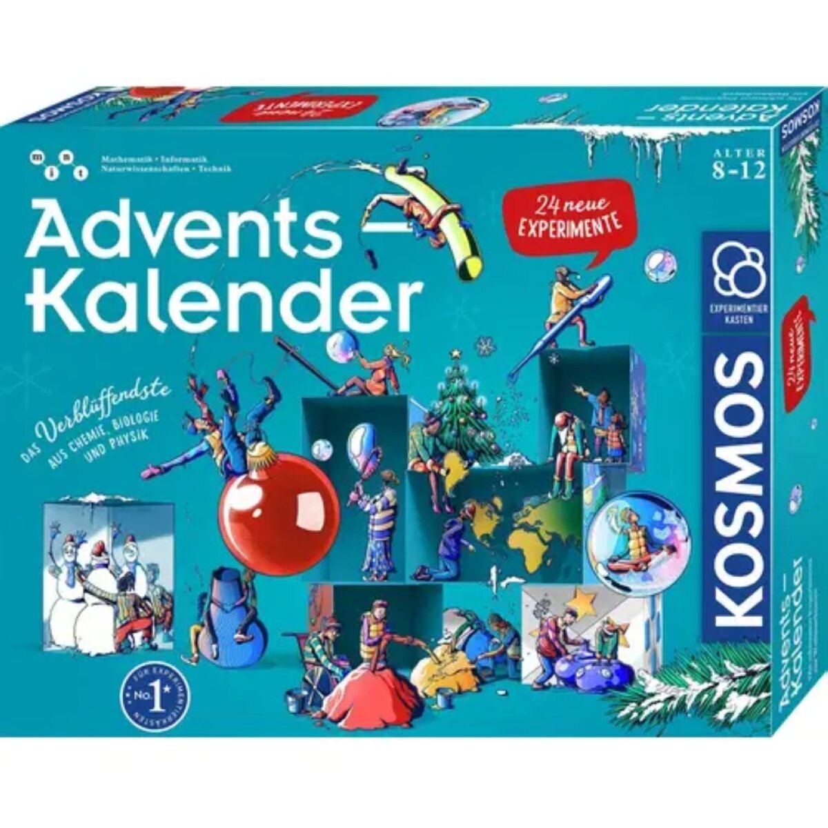 KOSMOS Adventskalender - Die schönsten Experimente zur Weihnachtszeit