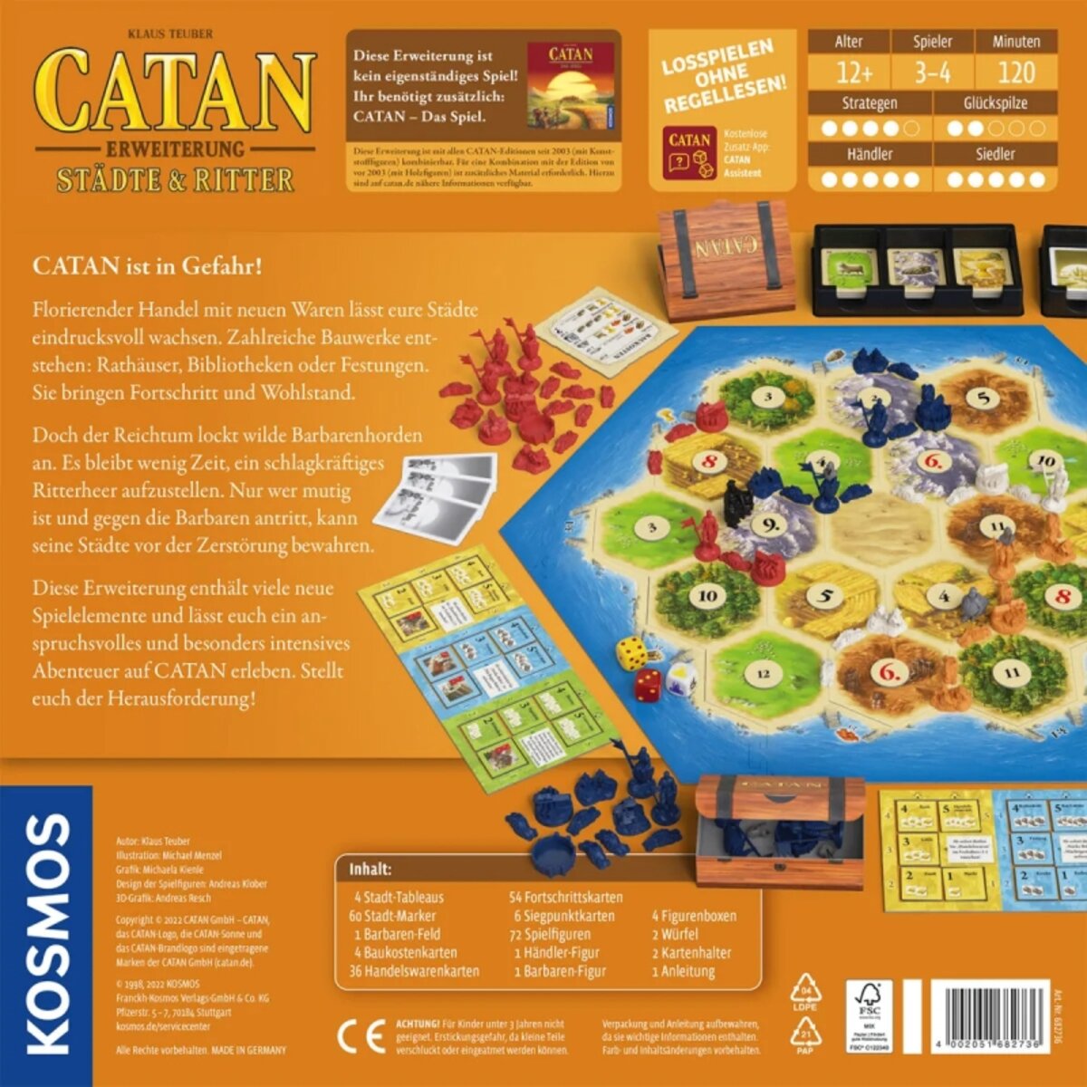 KOSMOS CATAN - Städte & Ritter