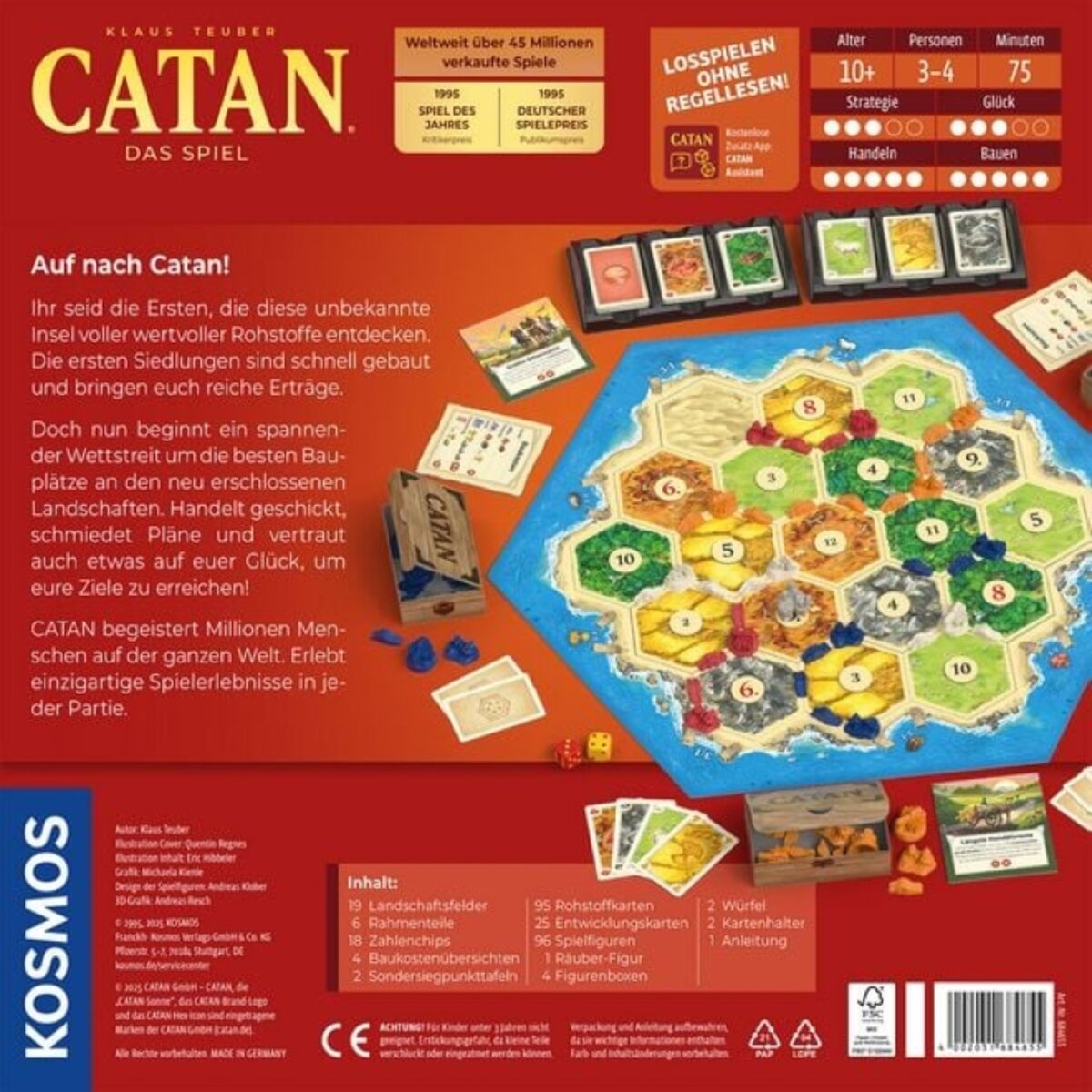 KOSMOS CATAN Das Spiel (Neuauflage)