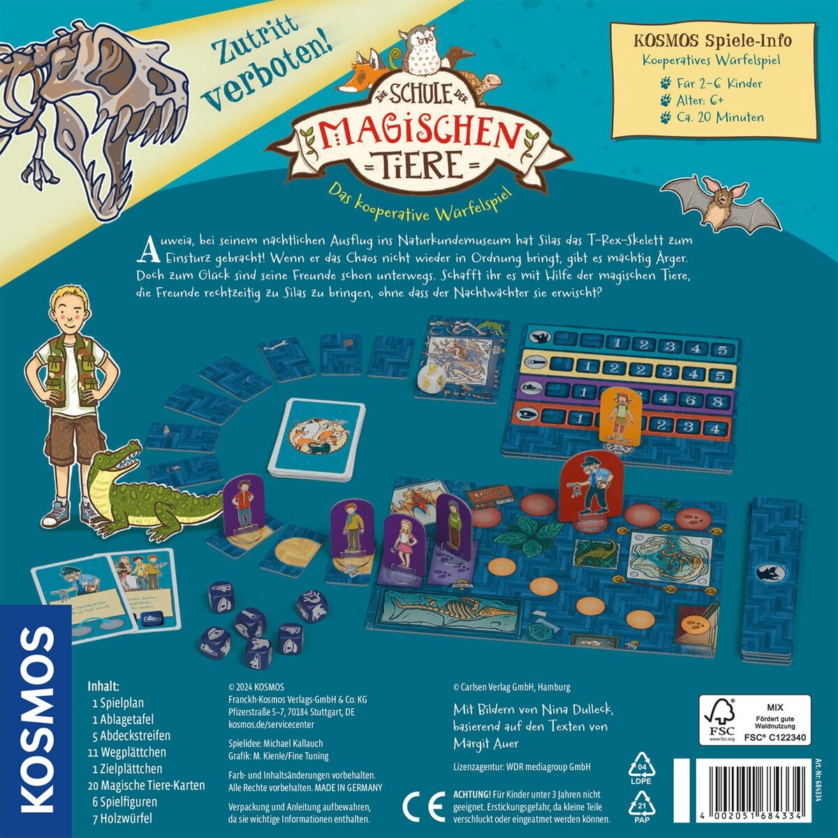 KOSMOS Die Schule der magischen - Tiere Zutritt verboten!