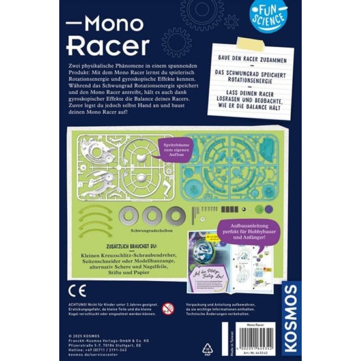 KOSMOS Fun Science Mono-Racer