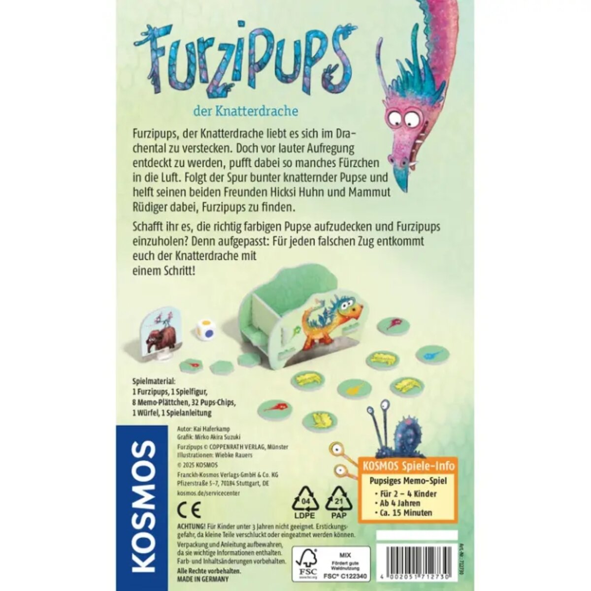 KOSMOS Furzipups der Knatterdrache