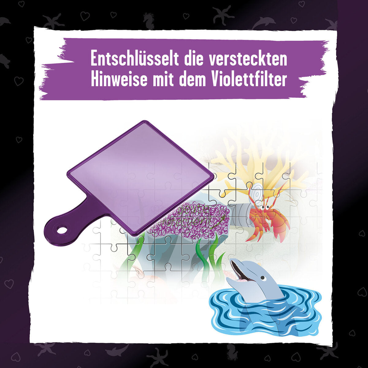 KOSMOS Krimi-Puzzle: Die drei !!! - der Schatz der Delfine