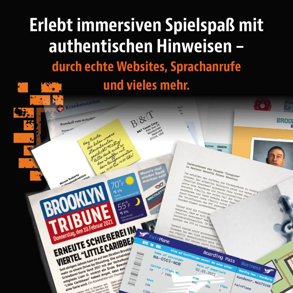 KOSMOS Masters of crime Inkognito