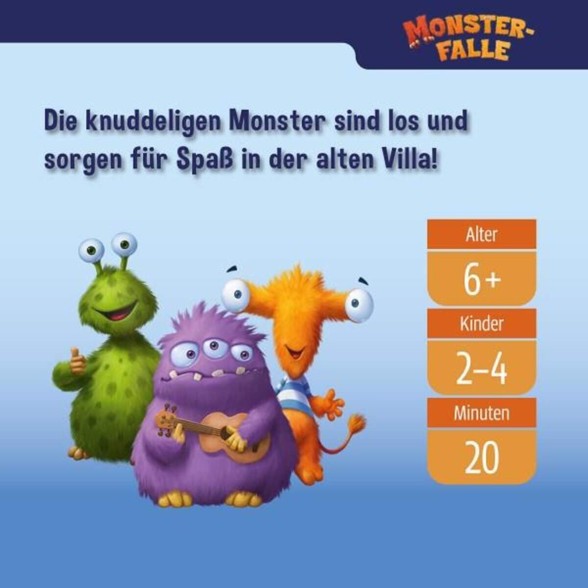 KOSMOS Monsterfalle - Schubs ... und schwups!