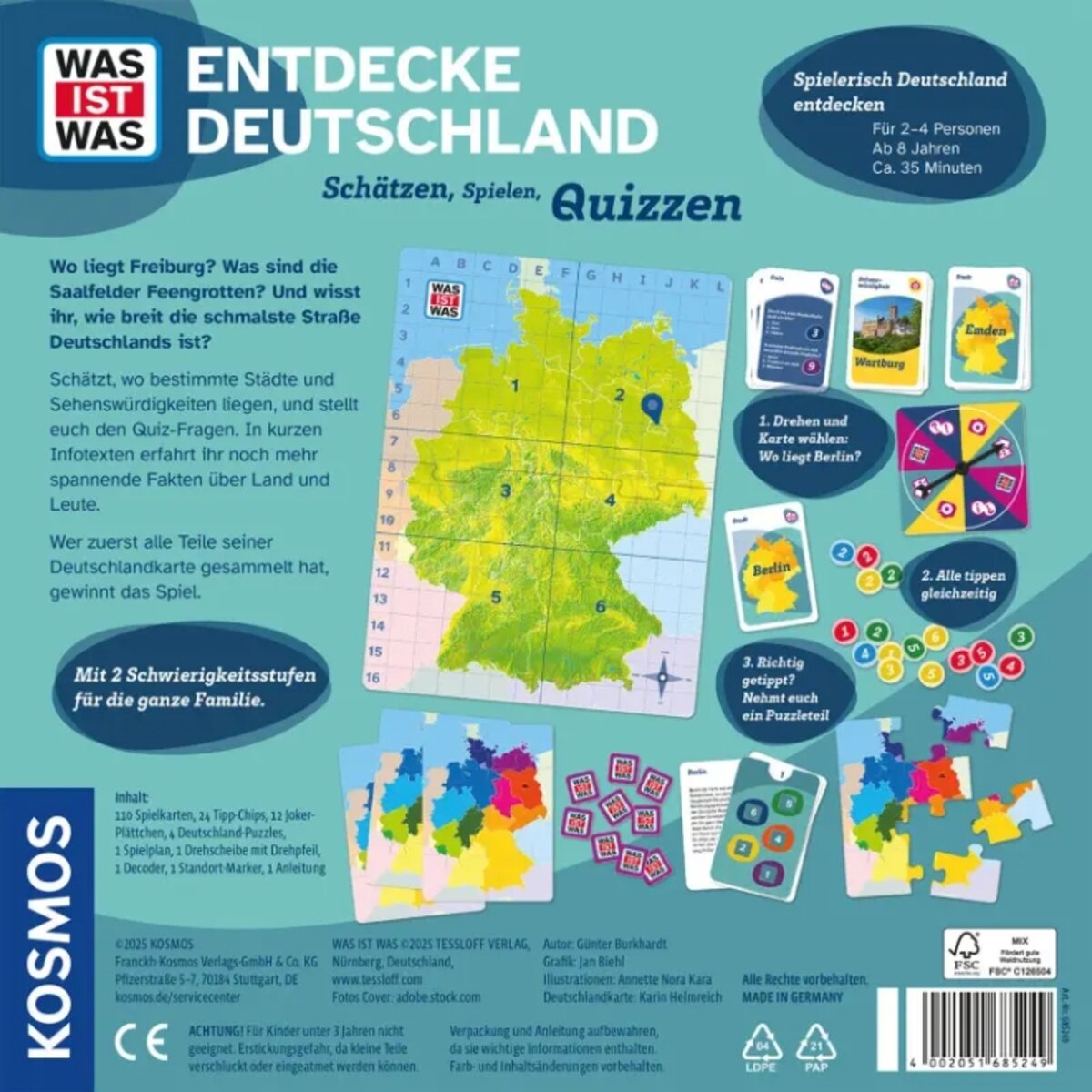 KOSMOS Was ist Was - Entdecke Deutschland