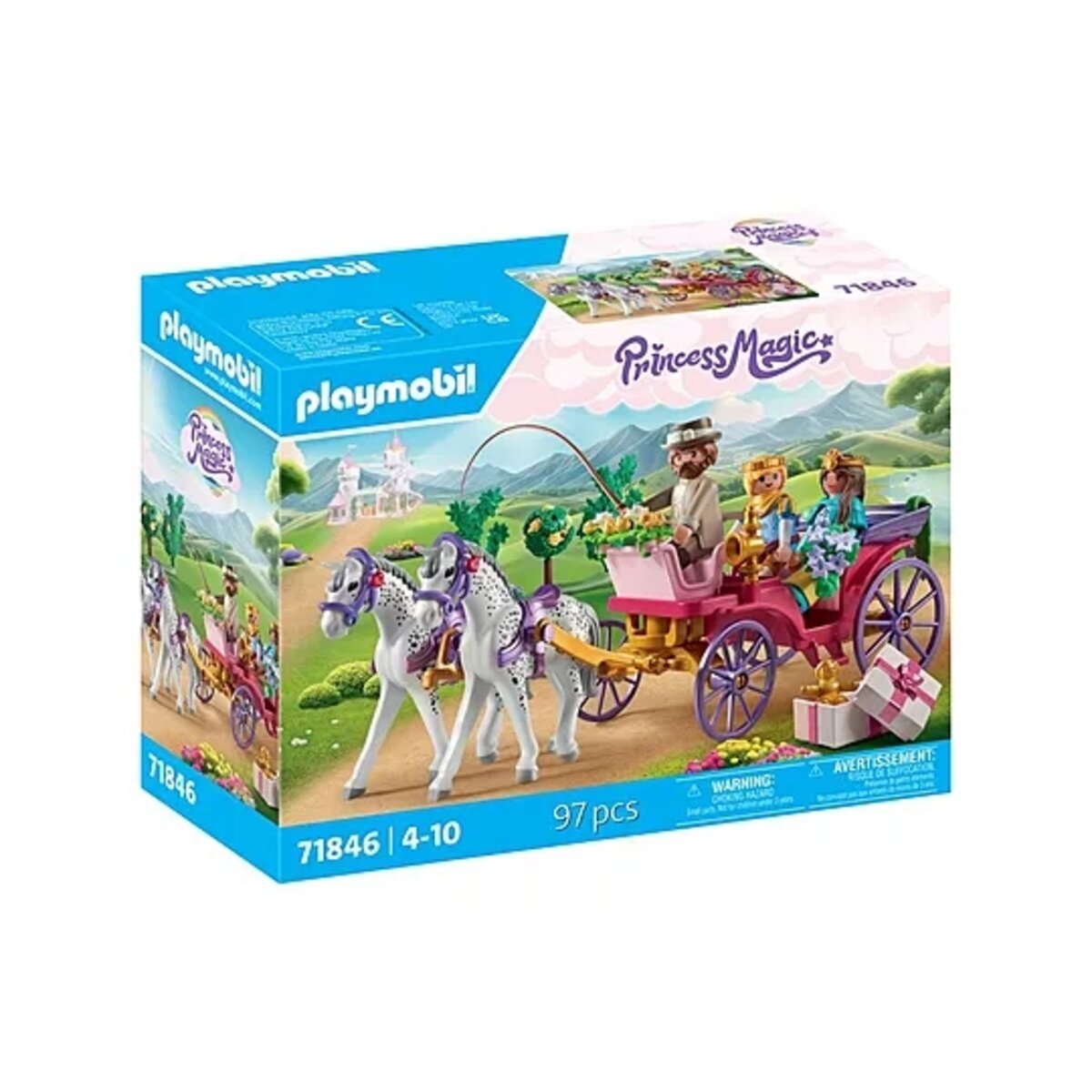 PLAYMOBIL® 71846 Princess Magic Kutschfahrt mit Prinzessin und Prinz