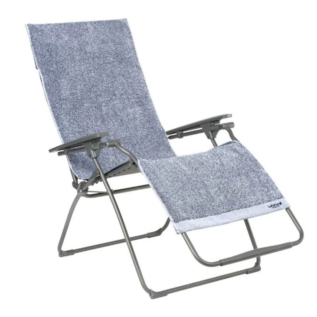 Lafuma Großes Badehandtuch für Relaxliege, blau