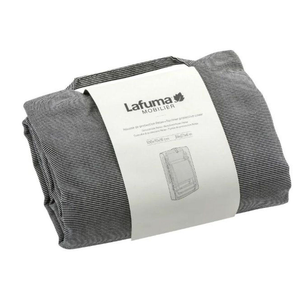 Lafuma Schutzabdeckung für Relaxliegen / Balcony-Tisch, Grau