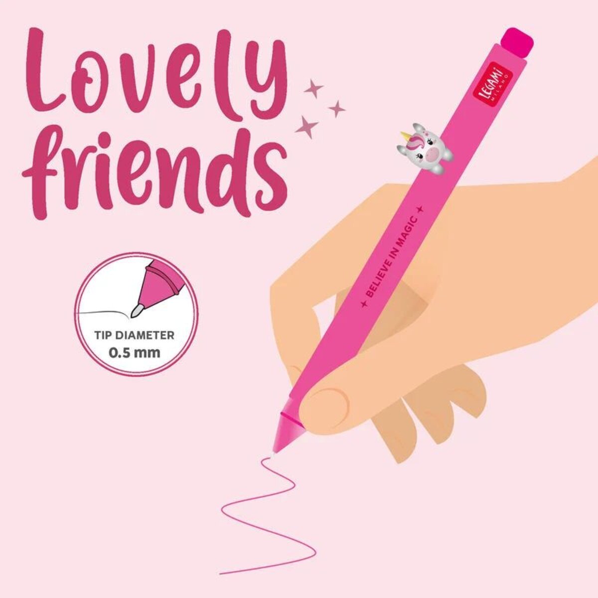 Legami Gelstift Lovely Friends Einhorn