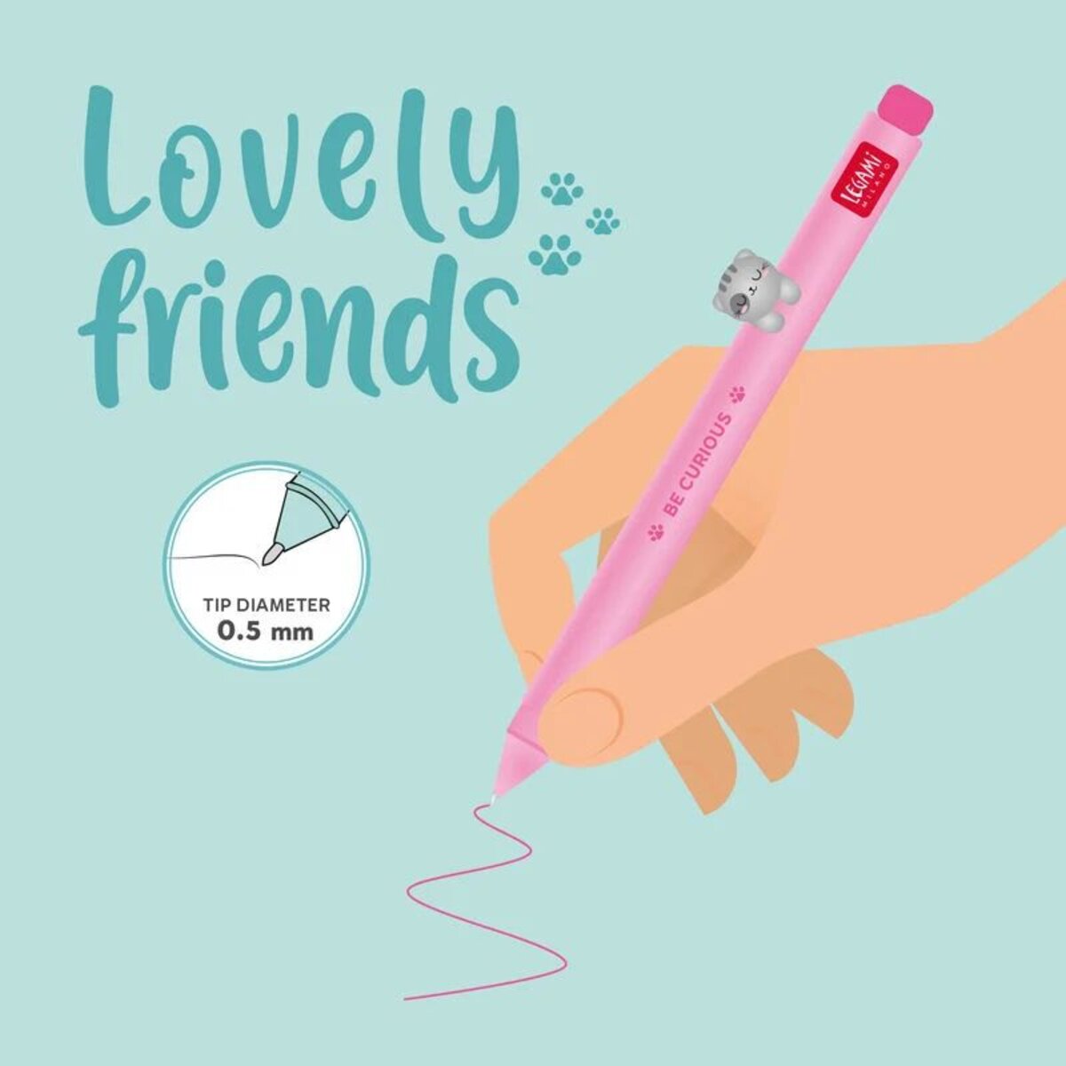 Legami Gelstift Lovely Friends Katze