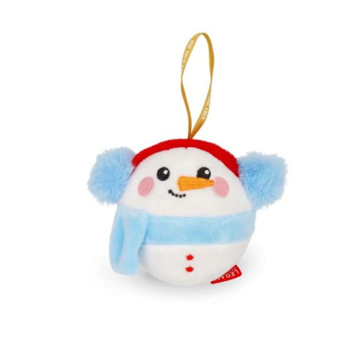 Legami Plüsch Weihnachtsanhänger Oh-Oh-Ornaments Schneemann