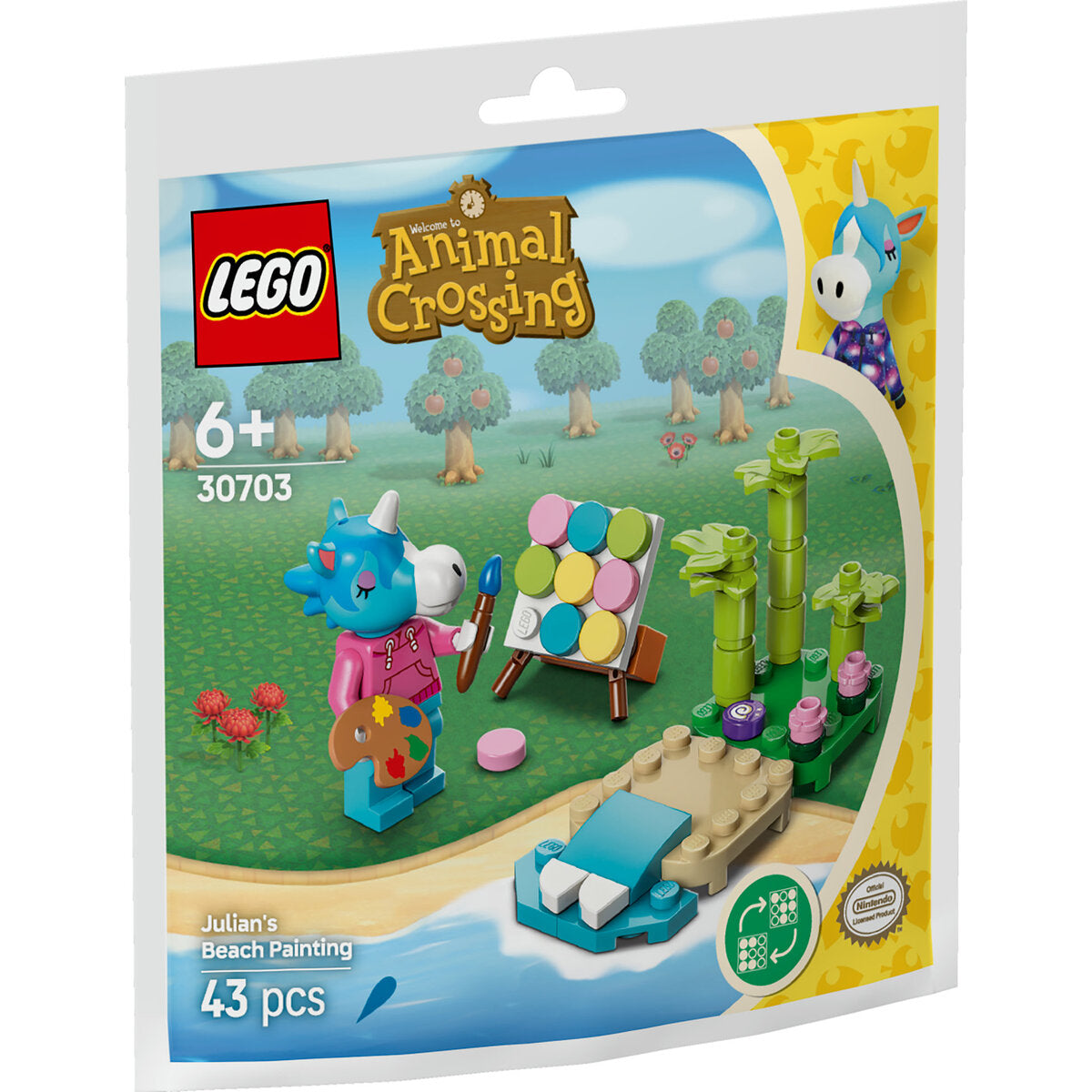 LEGO® Animal Crossing 30703 Jimmys Strandgemälde