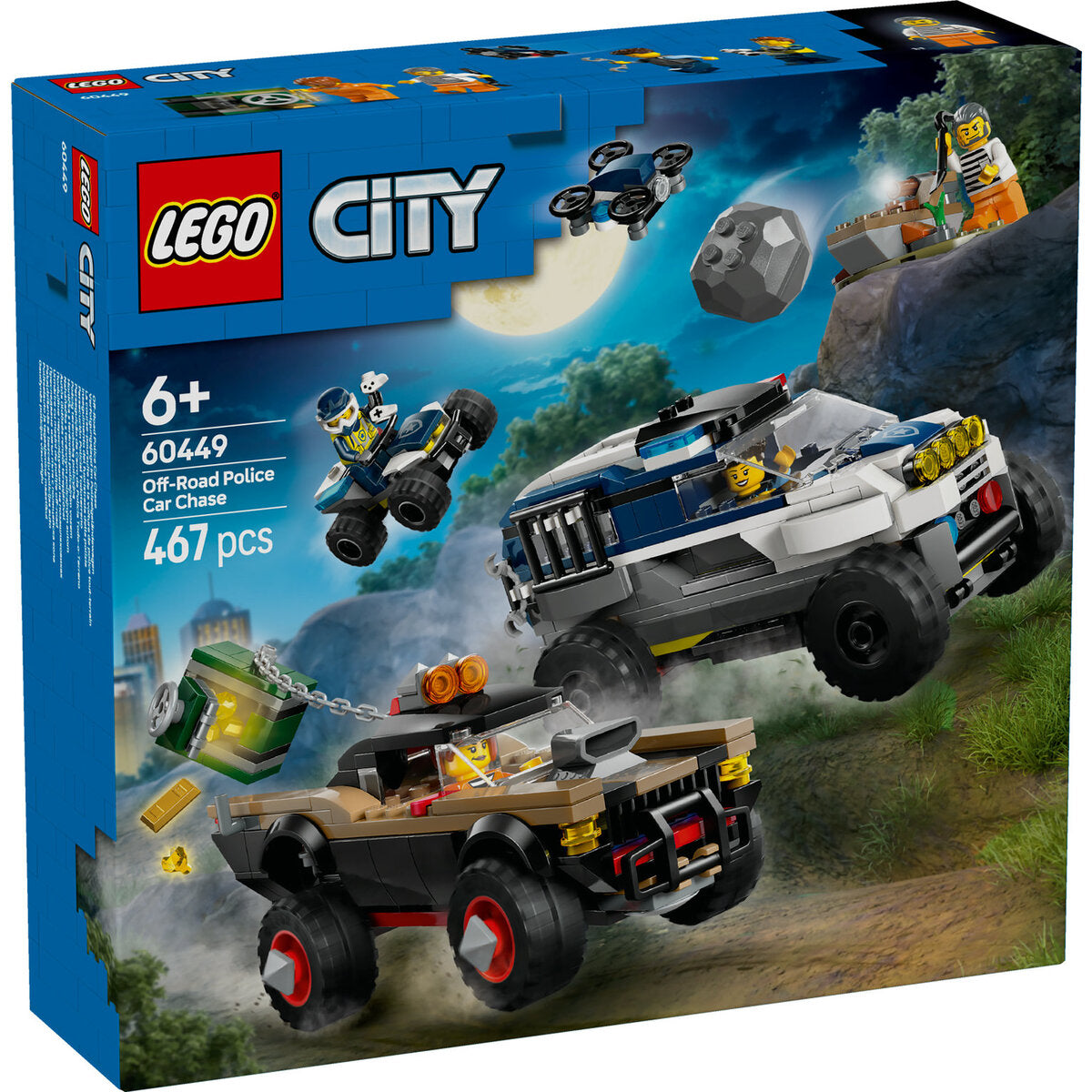 LEGO® City 60449 Verfolgungsjagd im Polizeigeländewagen