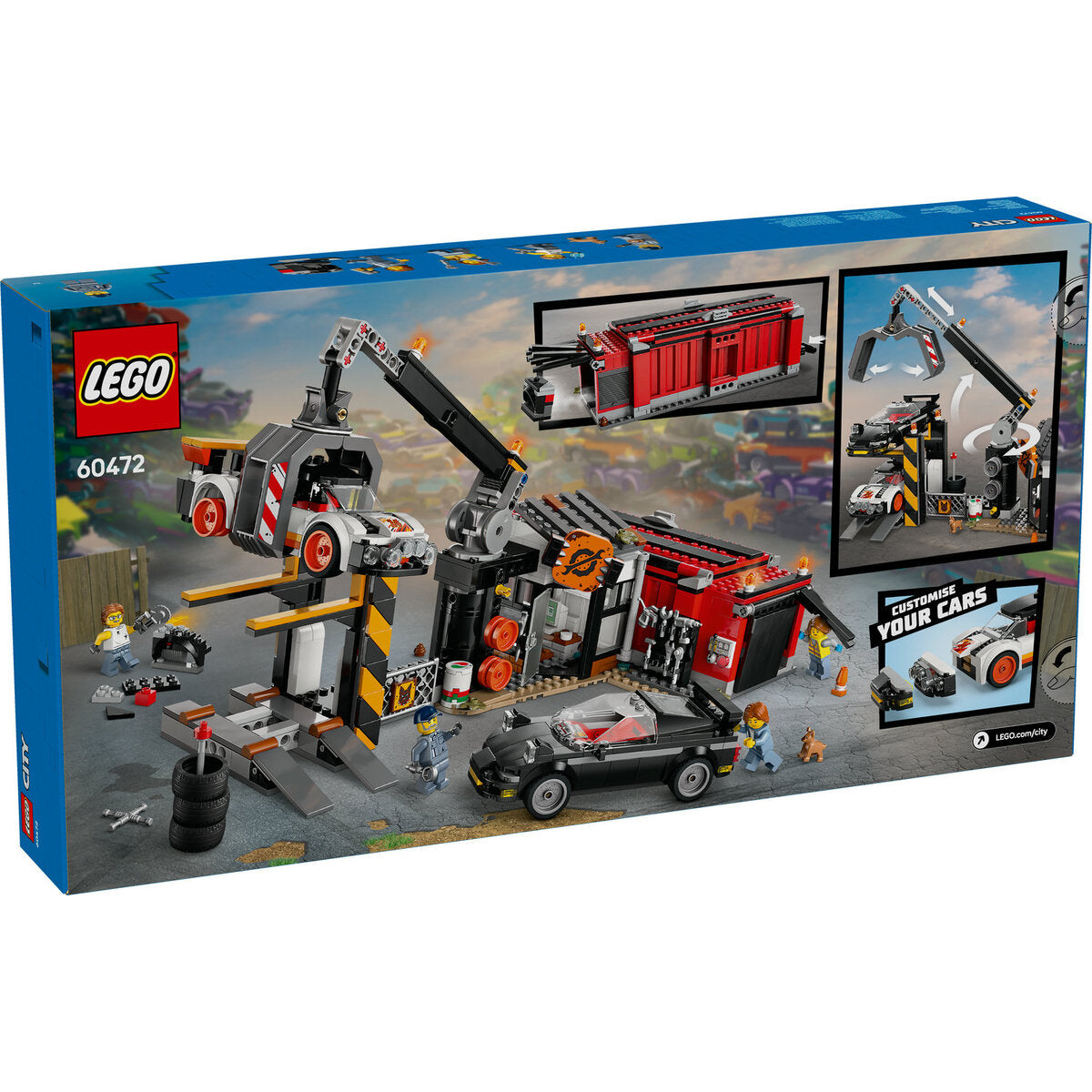 LEGO® City 60472 Schrottplatz mit Autos