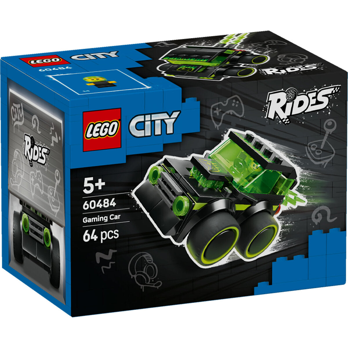 LEGO® City 60484 Coole Flitzer – Gaming-Rennauto