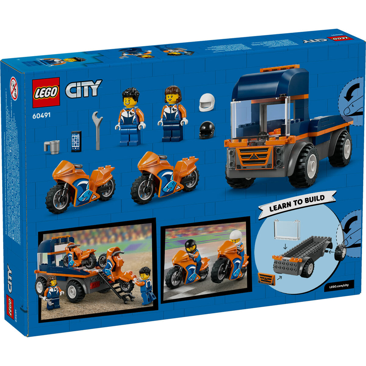 LEGO® City 60491 Motorradtransporter