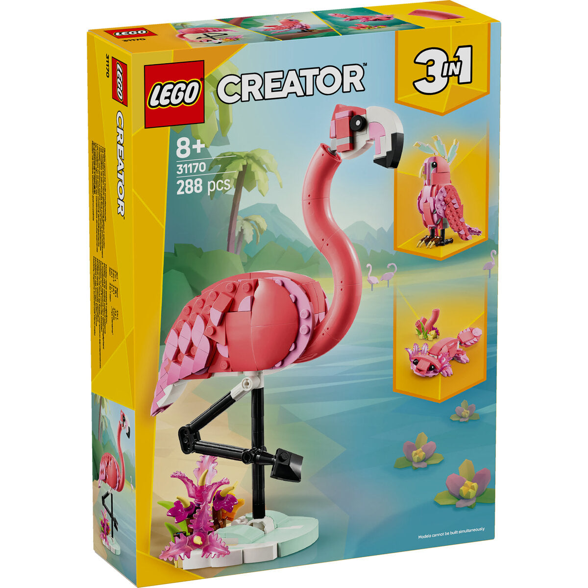 LEGO® Creator 31170 Wilde Tiere: Rosa Flamingo