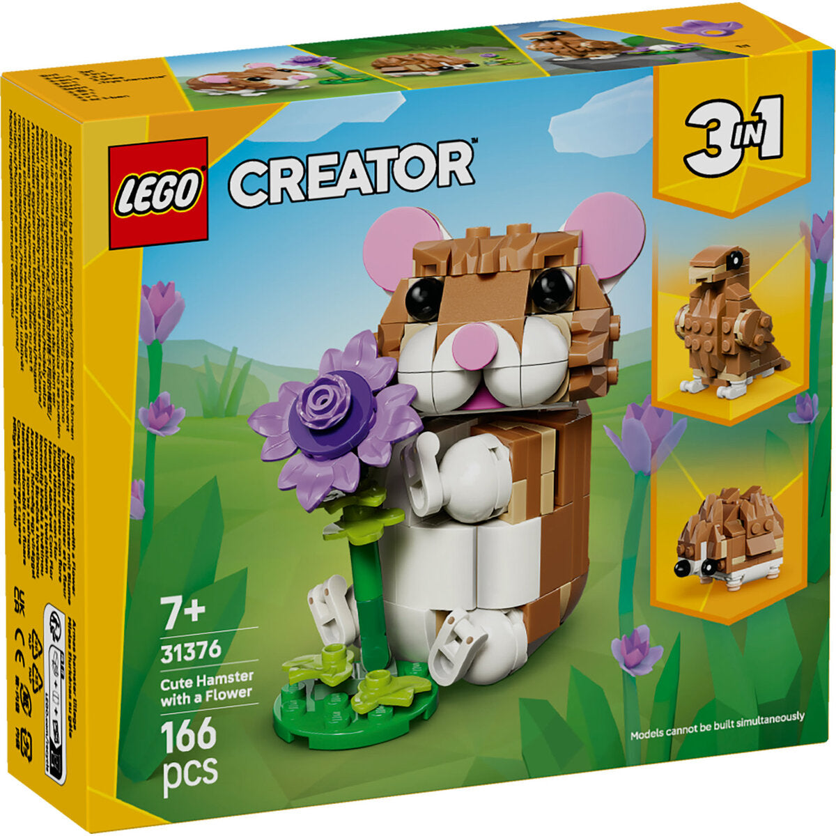 LEGO® Creator 31376 Niedlicher Hamster mit Blume