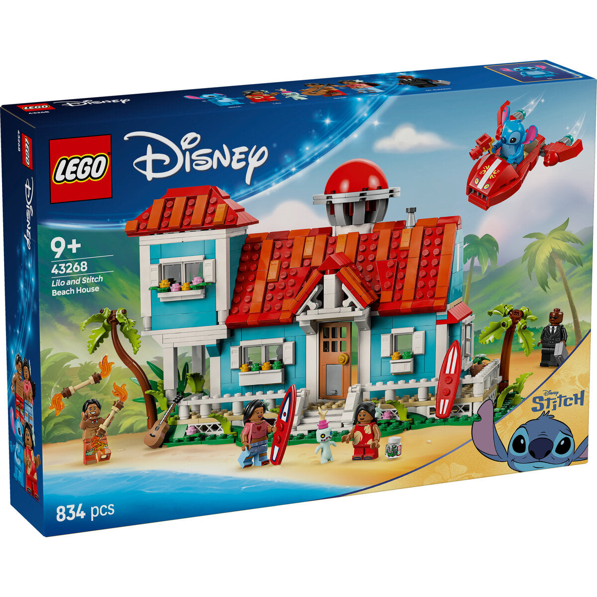 LEGO® Disney™ 43268 Das Strandhaus aus „Lilo und Stitch“