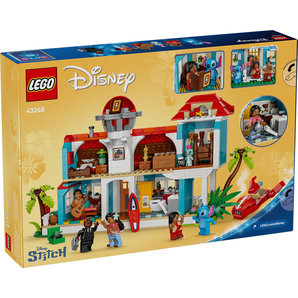 LEGO® Disney™ 43268 Das Strandhaus aus „Lilo und Stitch“