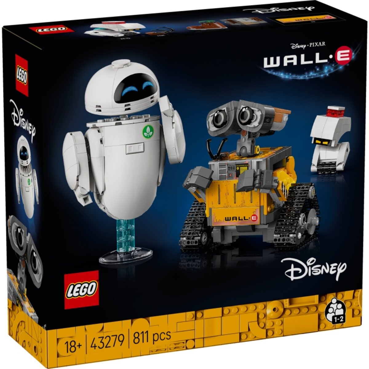 LEGO® Disney™ 43279 WALL-E und EVE