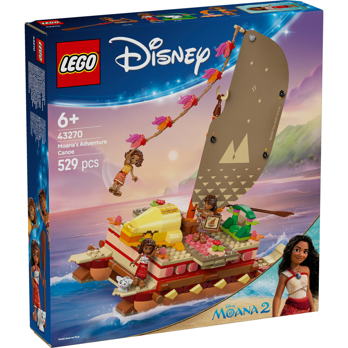 LEGO® Disney Princess™ 43270 Vaianas Abenteuerfloß