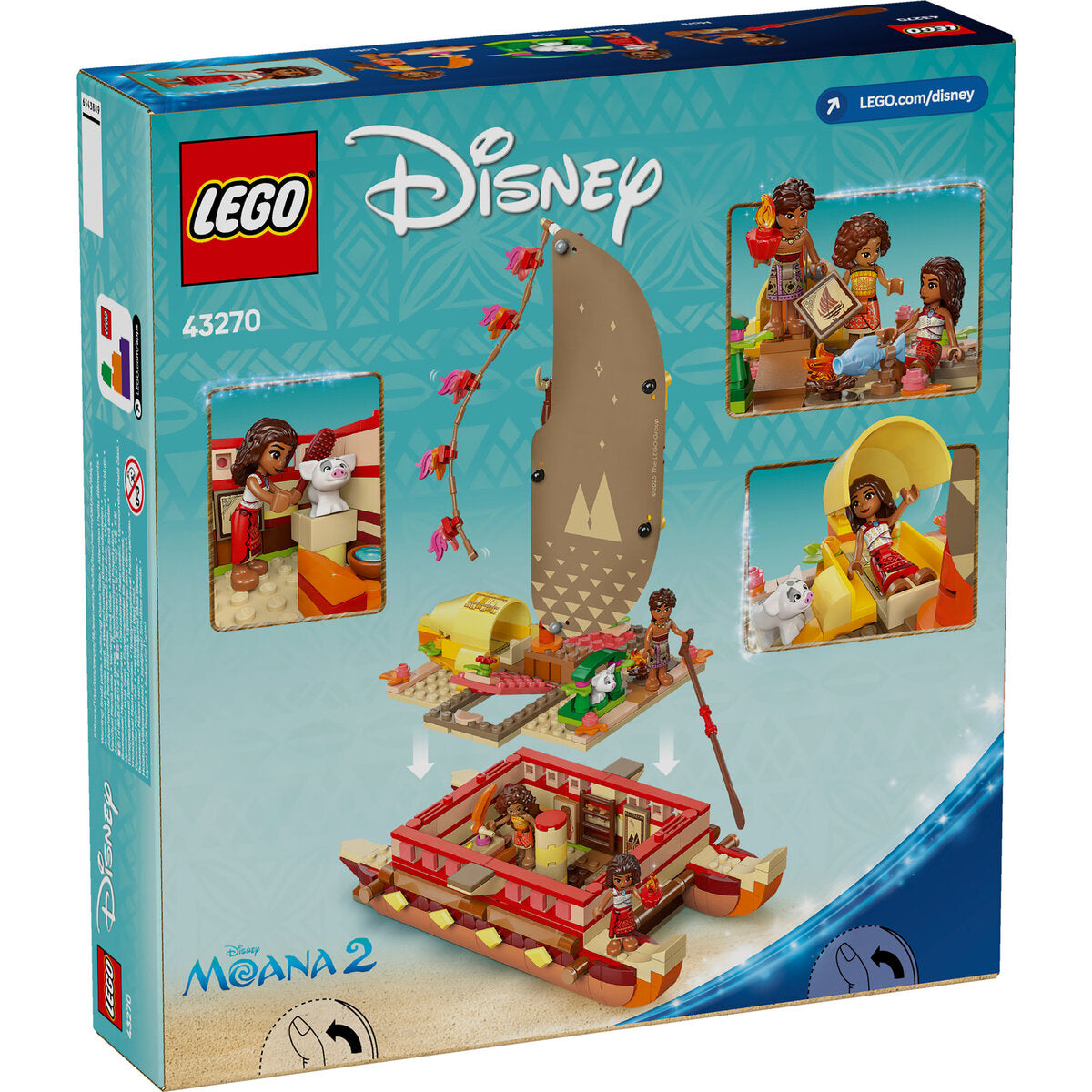 LEGO® Disney Princess™ 43270 Vaianas Abenteuerfloß