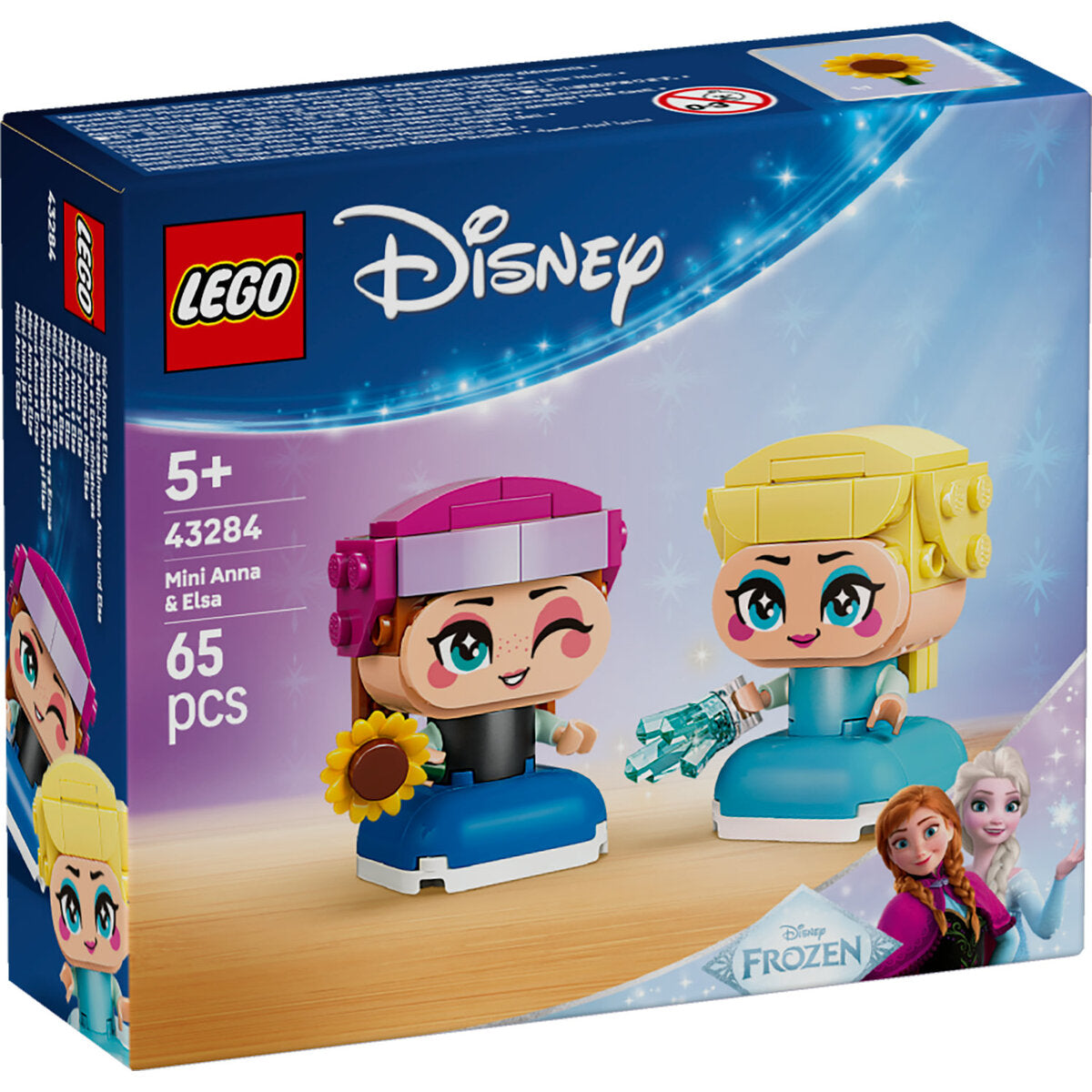 LEGO® Disney Princess 43284 Die Mini-Prinzessinnen Anna und Elsa