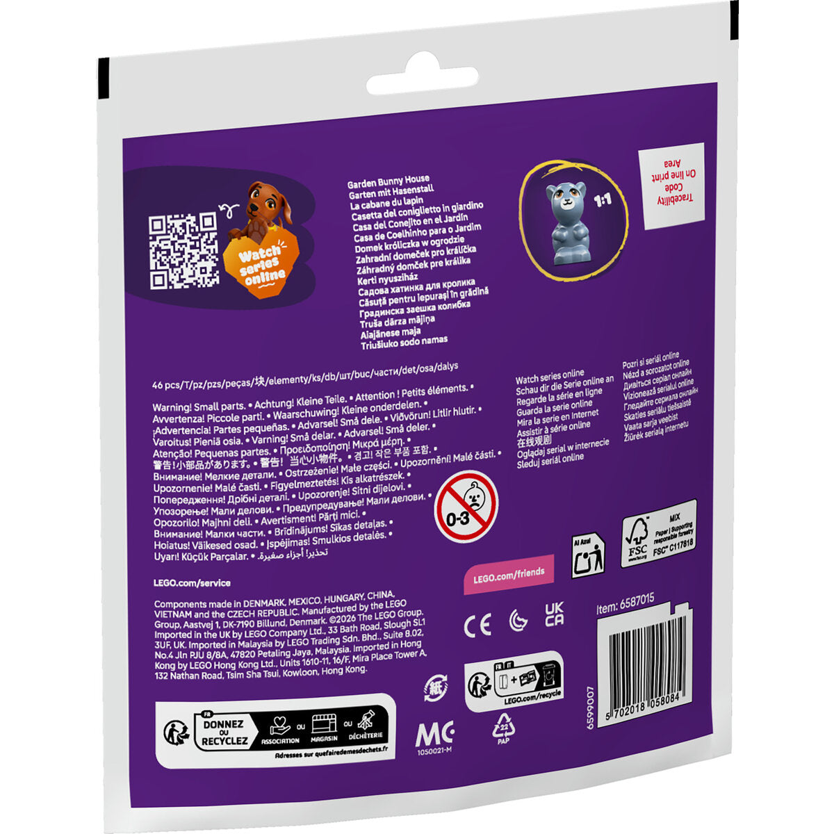LEGO® Friends 30722 Garten mit Hasenstall
