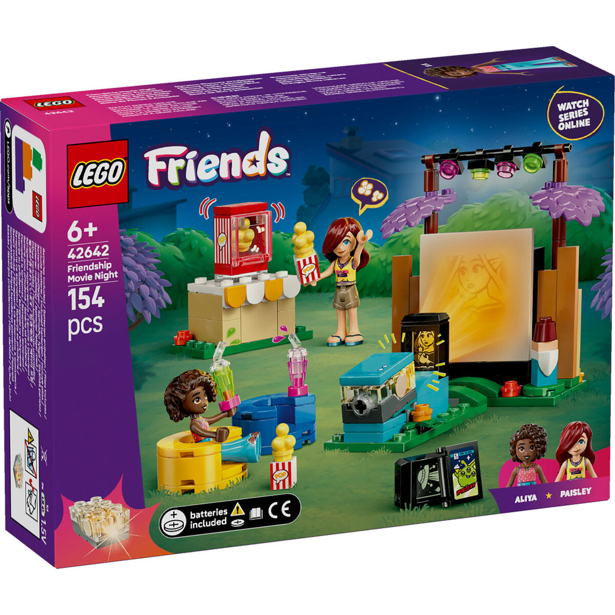 LEGO® Friends 42642 Filmabend mit Freunden