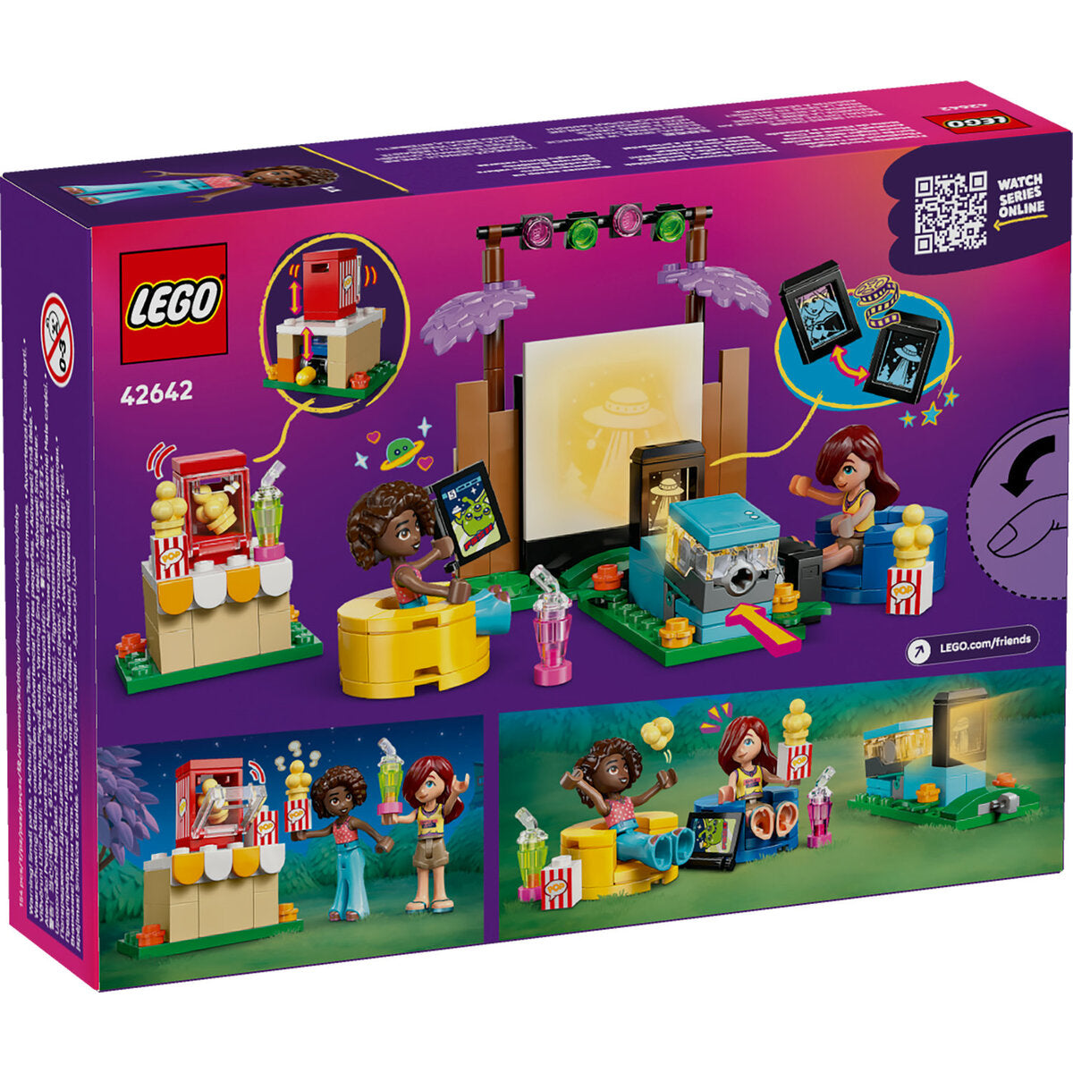 LEGO® Friends 42642 Filmabend mit Freunden