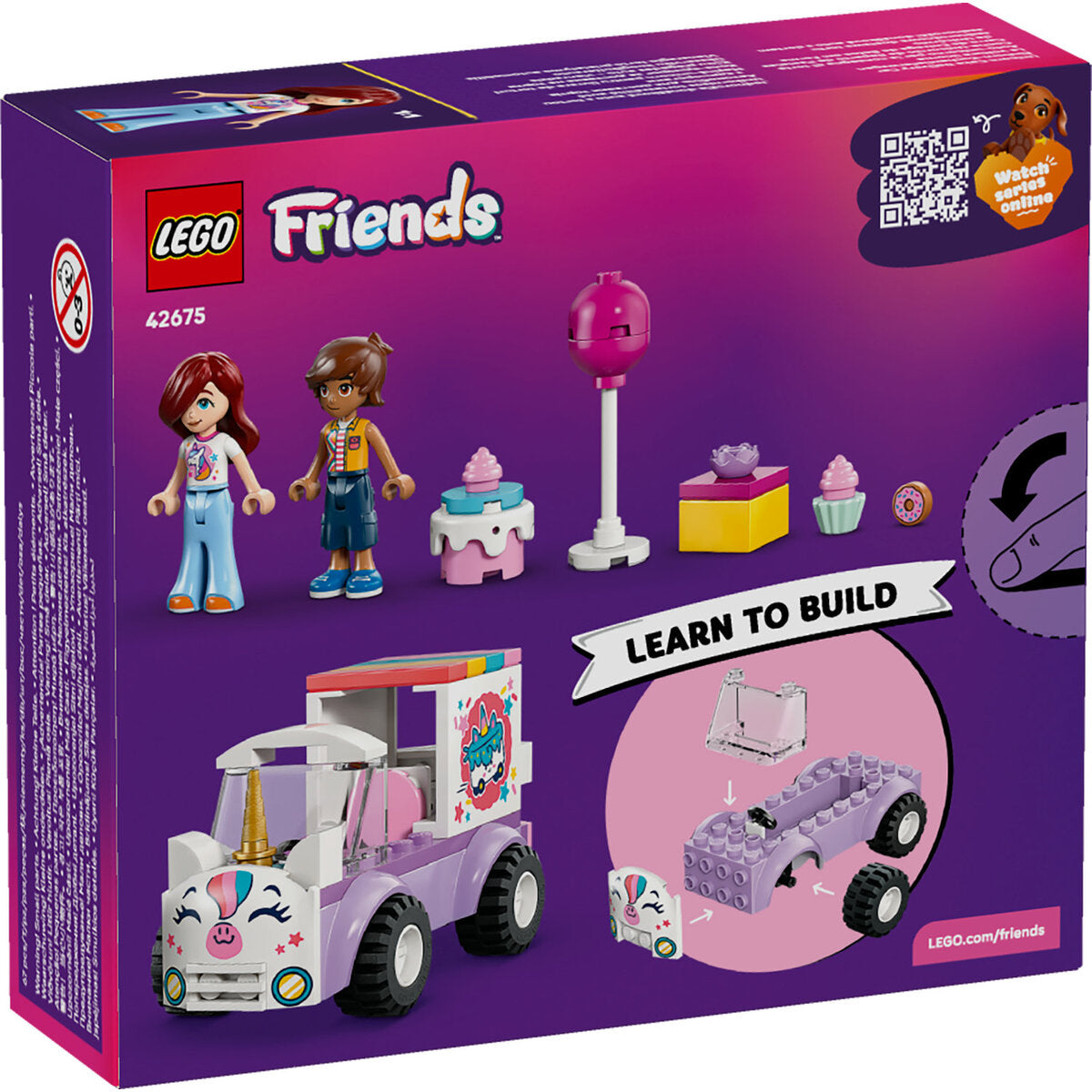 LEGO® Friends 42675 Einhorn-Kuchenlieferwagen