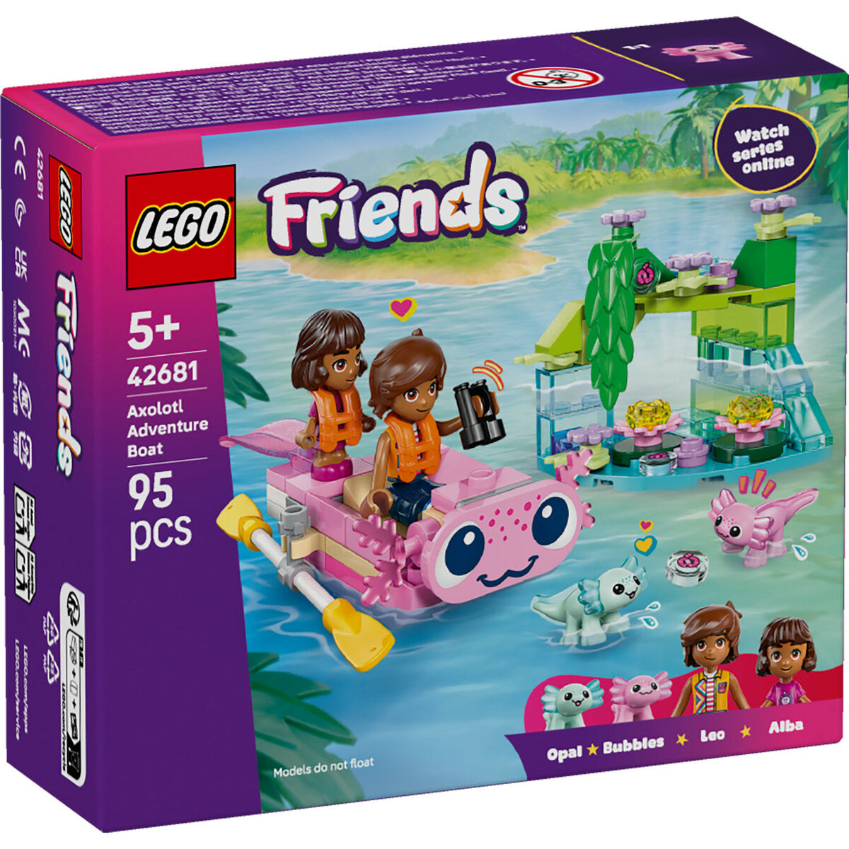 LEGO® Friends 42681 Axolotl-Abenteuerboot