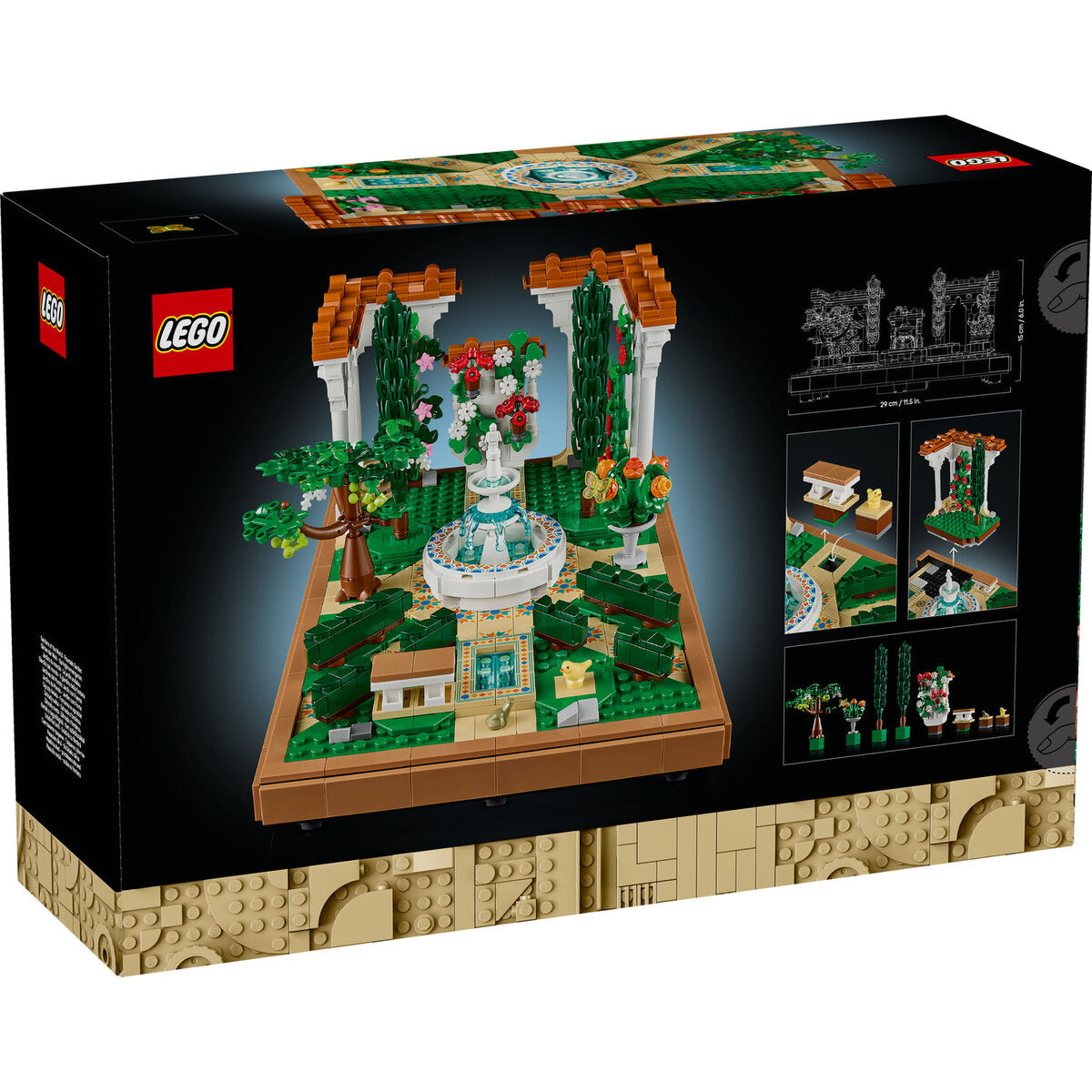 LEGO® Icons 10359 Springbrunnengarten