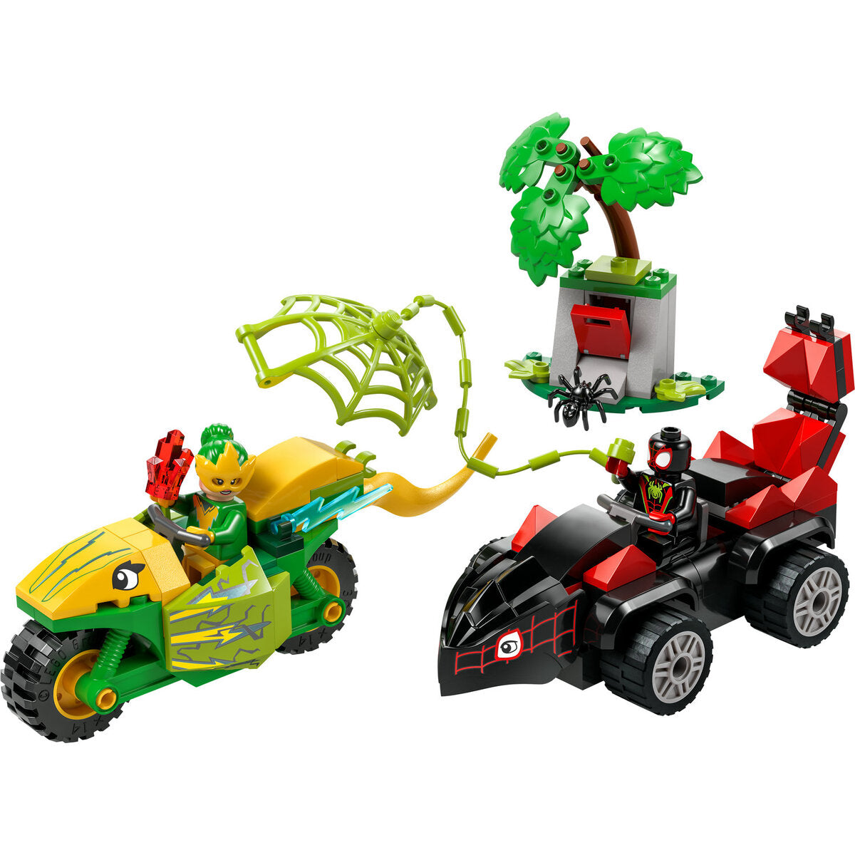 LEGO® Marvel 11198 Actionspaß mit Spin und Electro in ihren Dino-Flitzern
