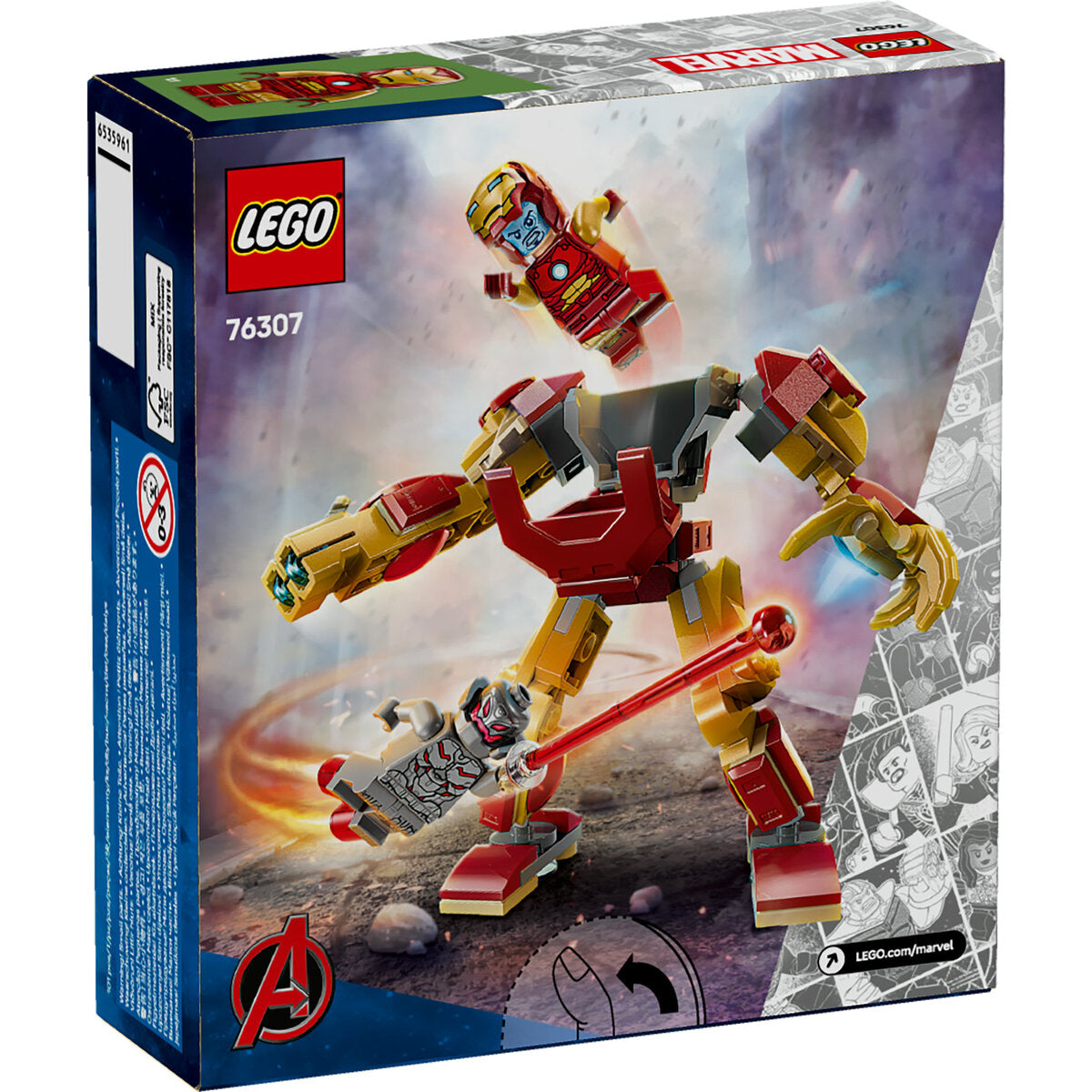 LEGO® Marvel Super Heroes 76307 Iron Man Mech vs. Ultron