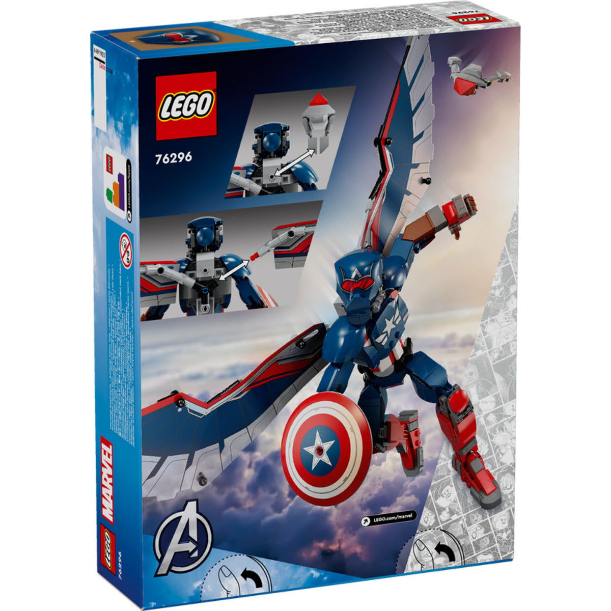 LEGO® Marvel Super Heroes 76296 New Captain America Baufigur