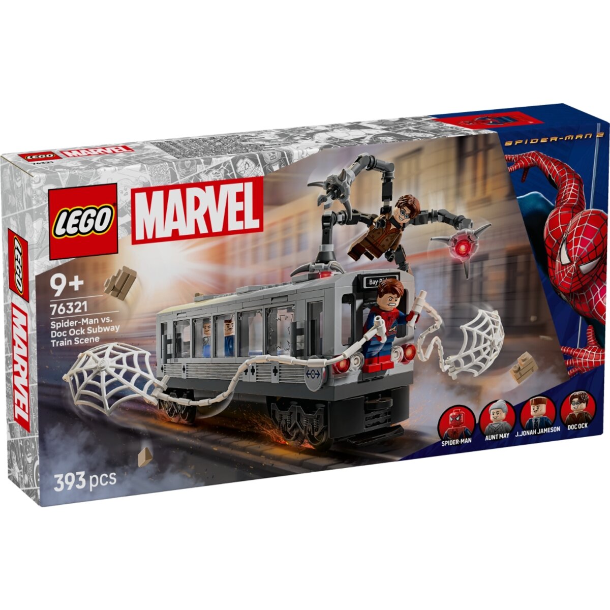 LEGO® Marvel Super Heroes 76321 Spider-Man vs. Doc Ock: Showdown in der U-Bahn