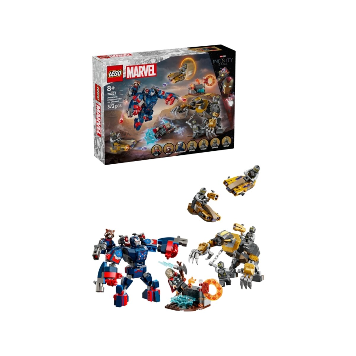 LEGO® Marvel Super Heroes 76322 Avengers: Endgame Thor vs. Chitauri