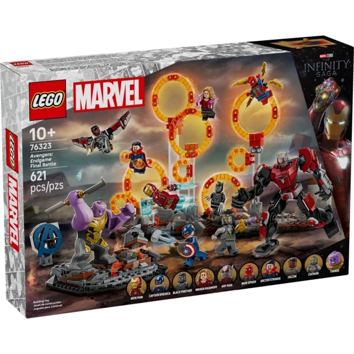 LEGO® Marvel Super Heroes 76323 - Avengers: Endgame Letzter Showdown