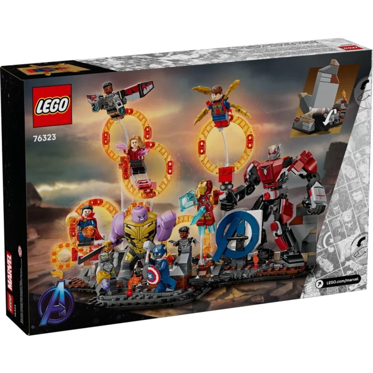 LEGO® Marvel Super Heroes 76323 - Avengers: Endgame Letzter Showdown