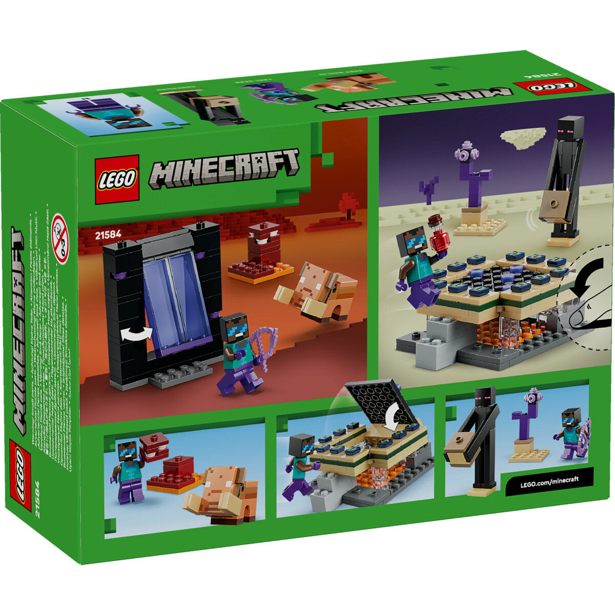 LEGO® Minecraft™ 21584 Reise durch Nether und Endportal