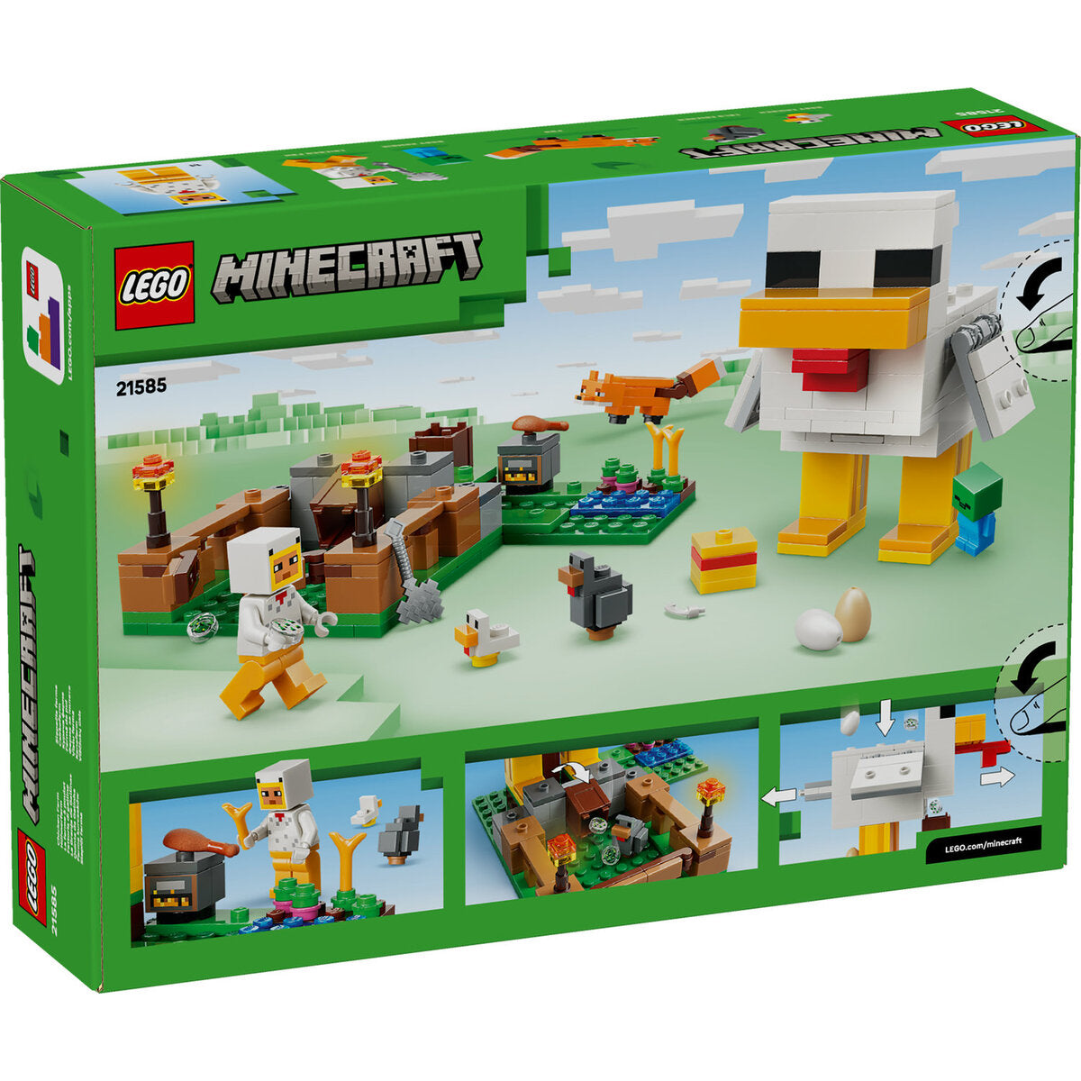 LEGO® Minecraft™ 21585 Hühnerfarm