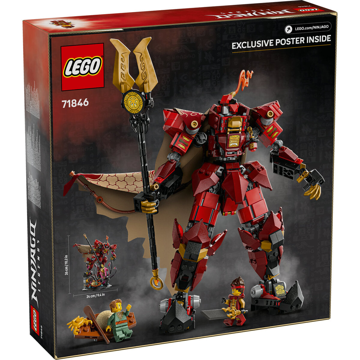 LEGO® NINJAGO® 71846 Der Feuerritter-Mech