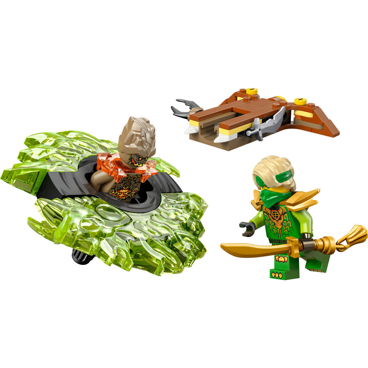 LEGO® NINJAGO® 71850 Lloyd vs. Erdmonster-Spinner