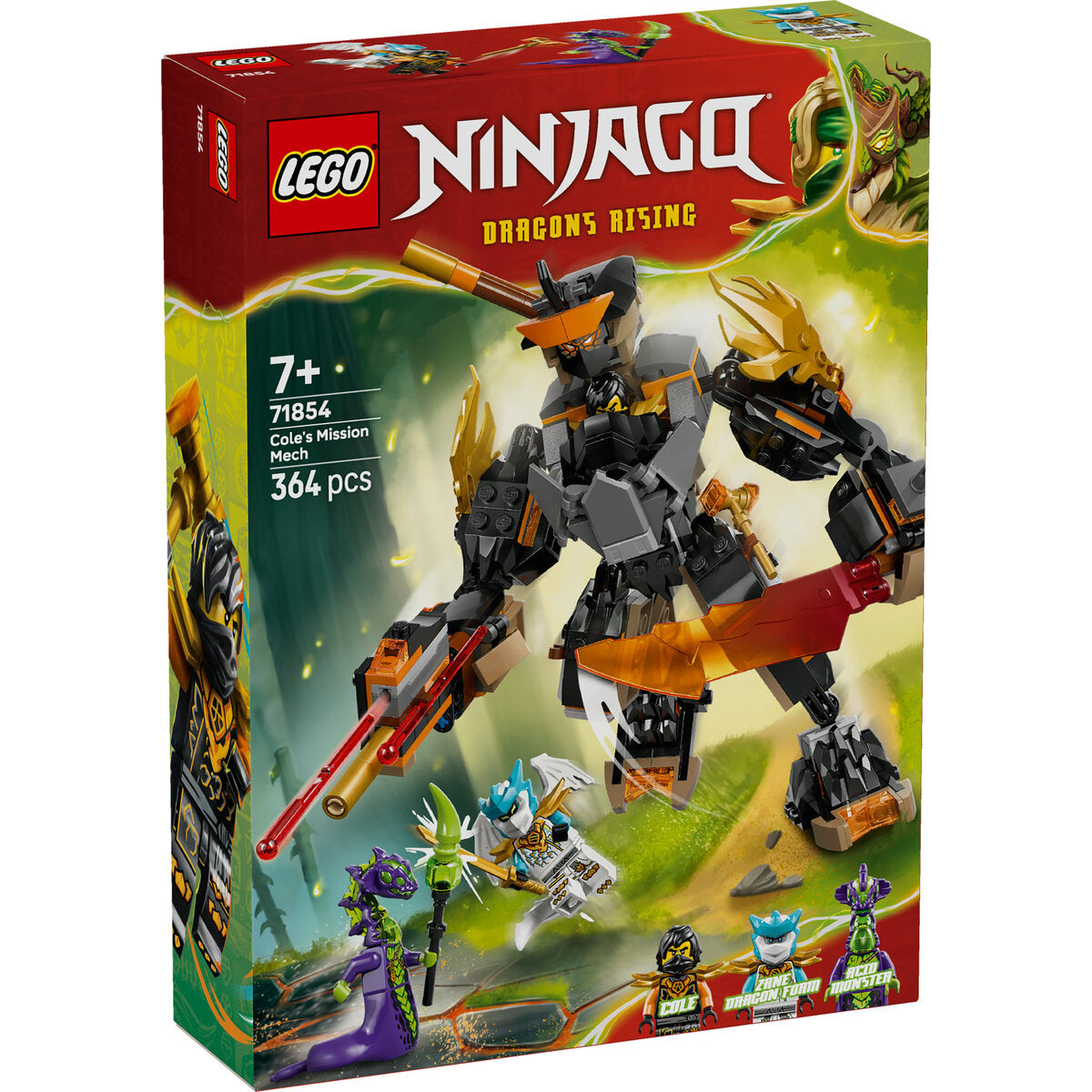 LEGO® NINJAGO® 71854 Coles Action-Mech und Drachen-Zane