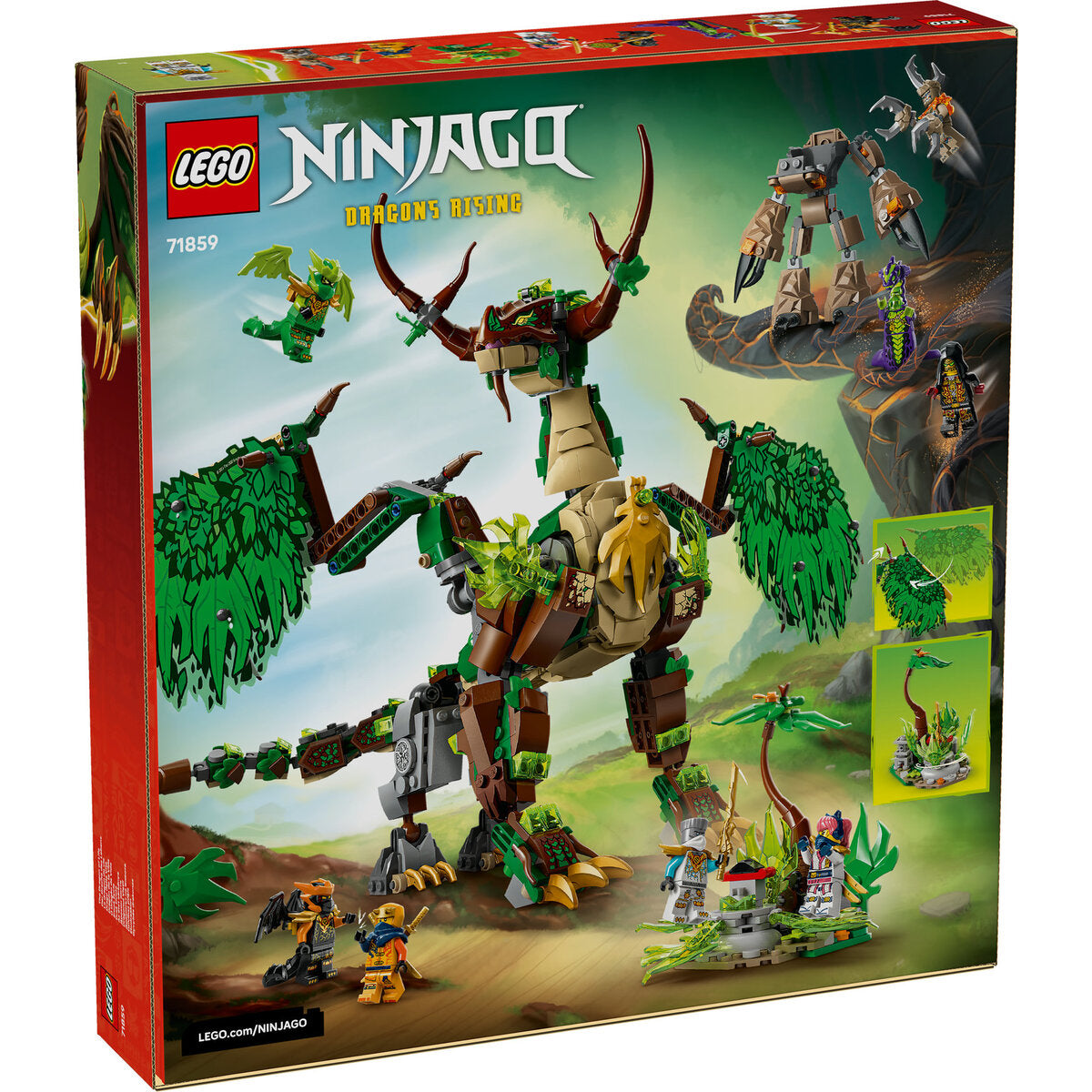 LEGO® NINJAGO® 71859 Der Drache des Lebens