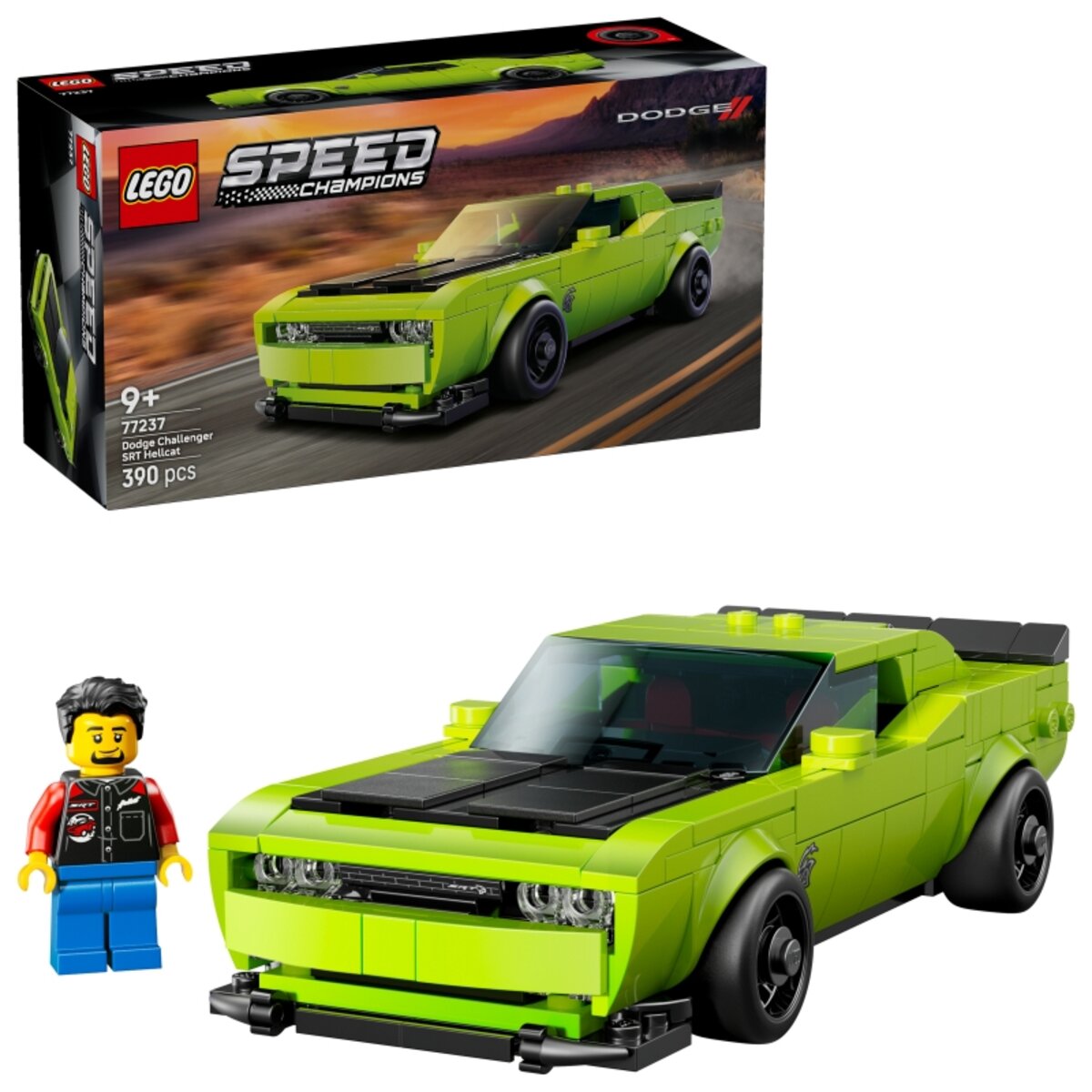 LEGO® Speed Champions 77237 Dodge Challenger SRT Hellcat Sportwagen